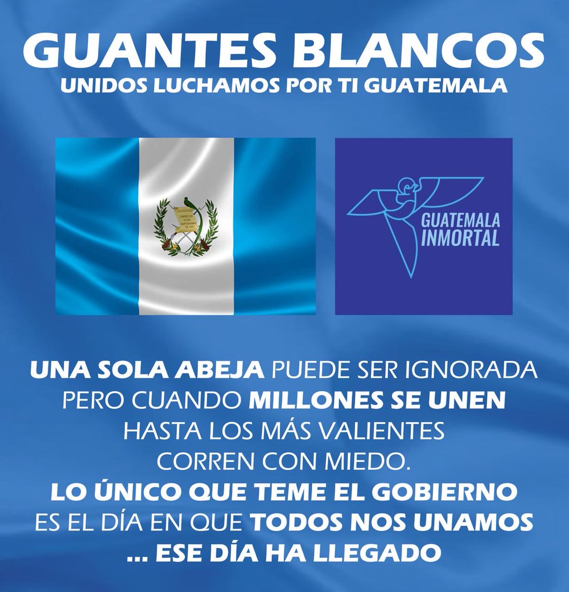 frattigiovanni's tweet photo. #HastaQueCaigaArevalo !!!
#GuantesBlancosGuatemala !!!
✝️🇬🇹🗽 https://t.co/GoGXkLrfiJ
