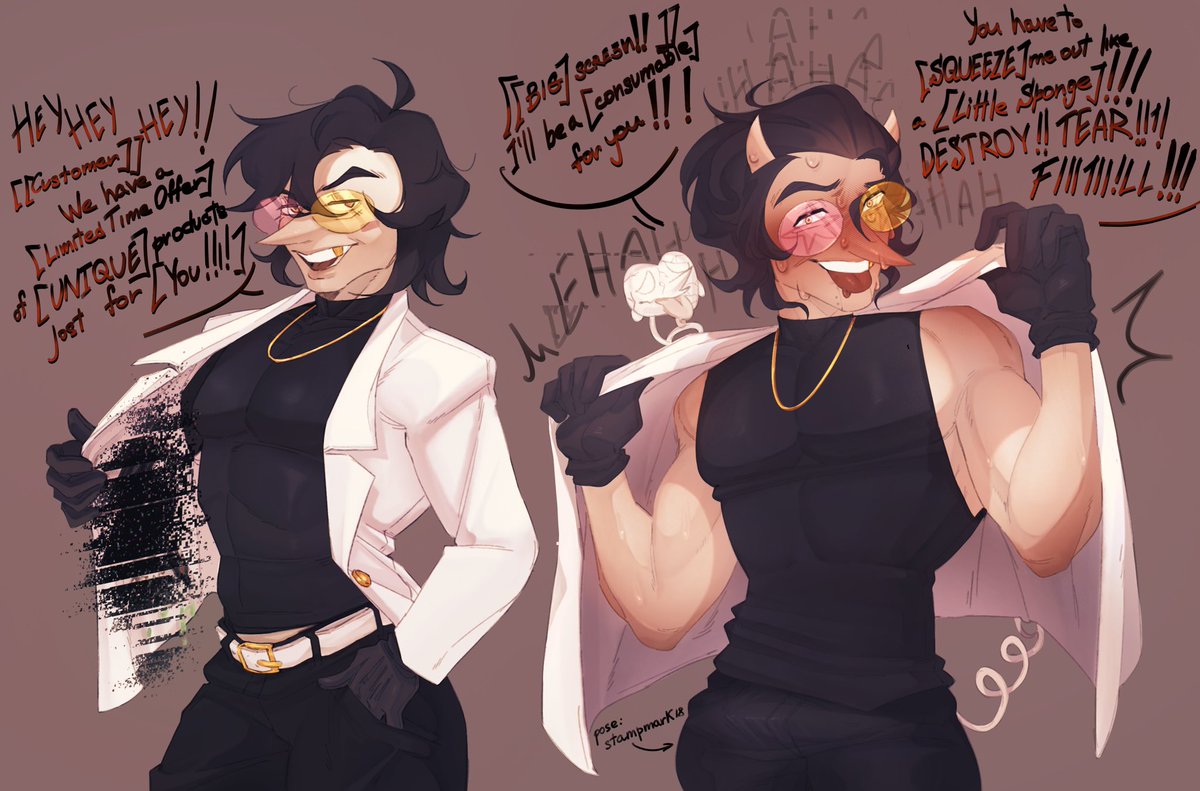 WHEN YOU'RE A [Number 1 Rated Salesman], THE [Item] DEPENDS ON THE [Hyperlink Blocked] CUSTOMER, [[Customer Support]]!!!!

#defernull #spamtenna #spamton