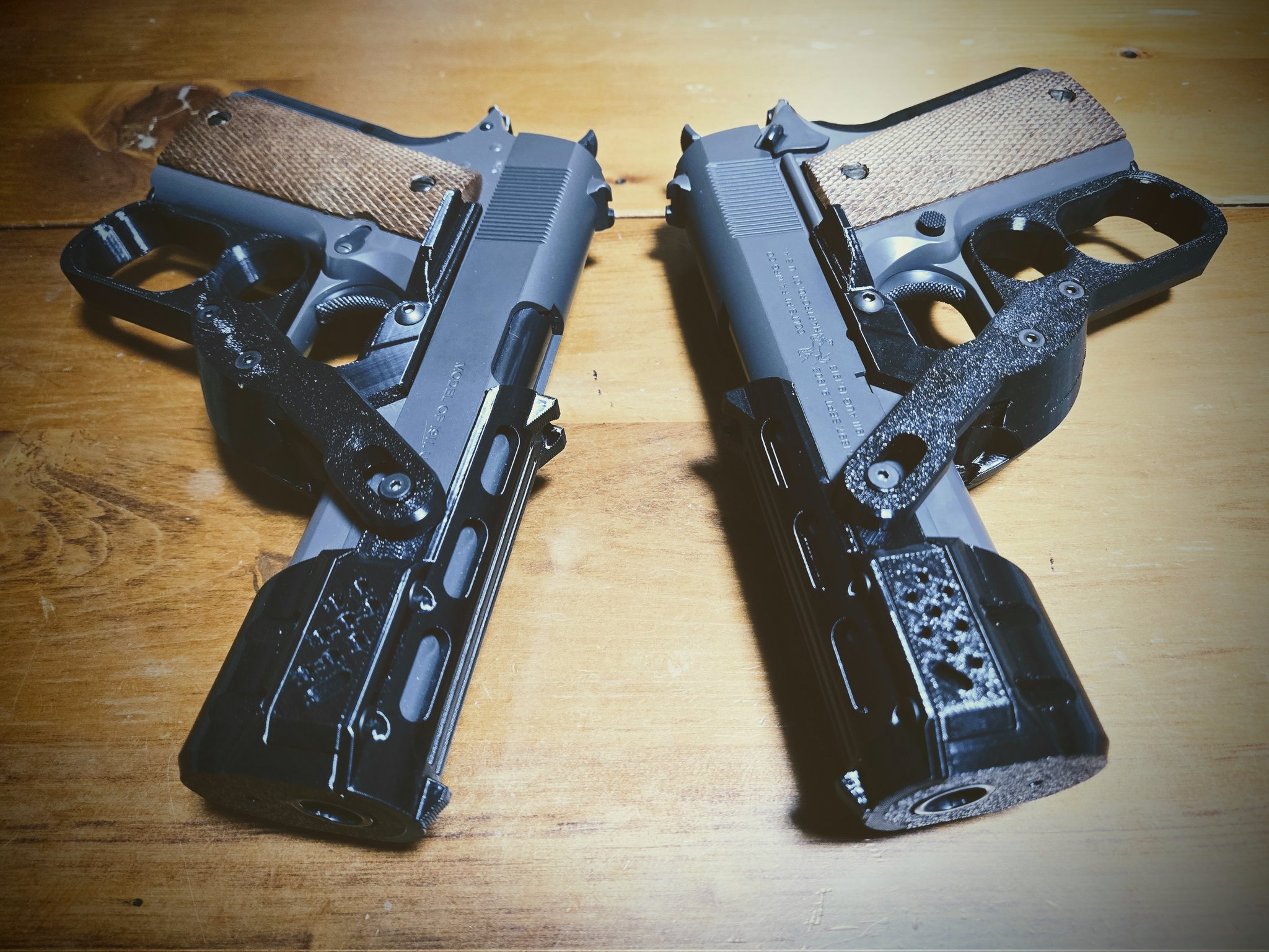 フリップコックキット組み込み ガバメント 東京マルイ エアコキ