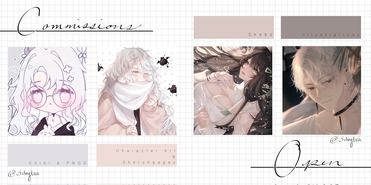 silvytea's tweet image. 🍊「Comms • OPEN」🍊

|| RTs are very appreciated~✨ ||

Hii guys~ my comms are open once again~

For more info &amp;amp; prices: silvytea.weebly.com/commission-pri…

Feel free to DM for any inquires~
Any support or retweets is very much appreciated🤍🥺  TY TY~!!

#commissionsopen #Commission #comm