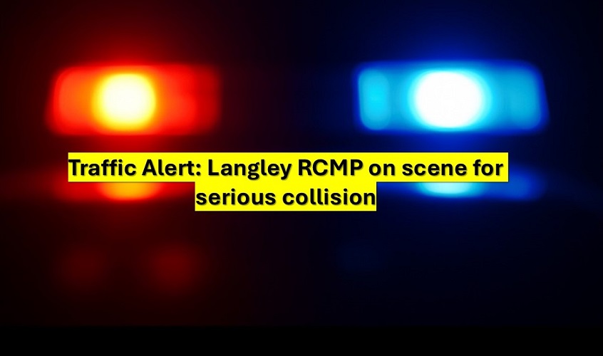 LangleyRCMP's tweet image. Traffic Alert: Langley RCMP on scene for serious collision bit.ly/4661lw9