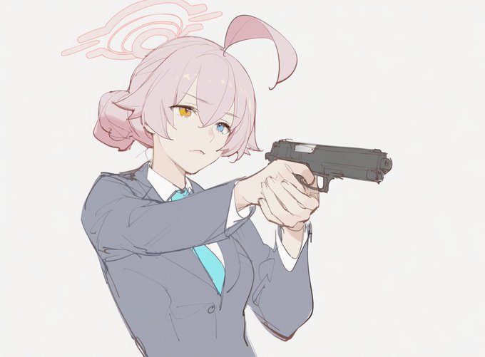 大人ホシノ  "先生"
  #ブルーアーカイブ 