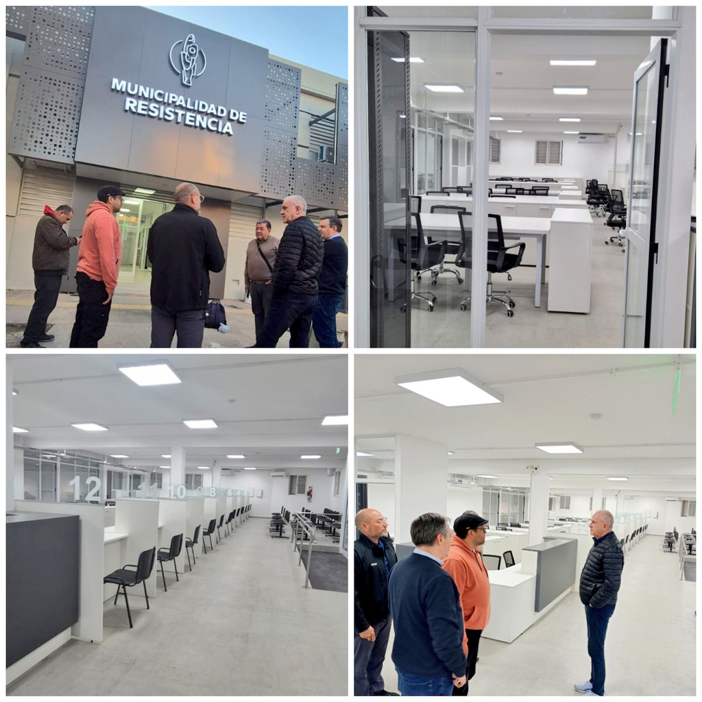 Próximas a inaugurarse las nuevas instalaciones de la Dirección General Tributaria de <a href="/MuniResistencia/">Municipalidad de Resistencia</a> El esfuerzo de los vecinos en el pago de sus impuestos se traduce en estás obras ordenadas por el Intendente <a href="/roy_a_nikisch/">Roy Nikisch</a> para una mejor y más cómoda atención
