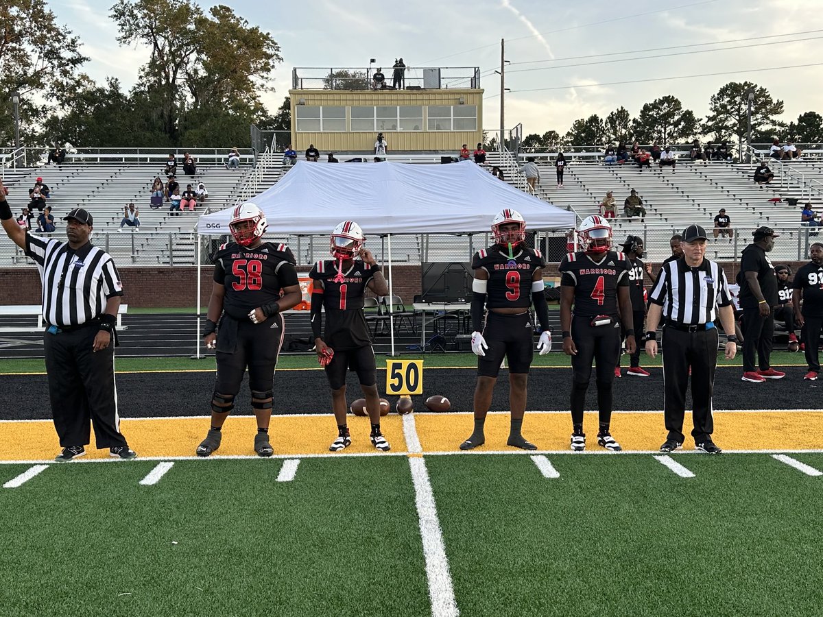 Dennis Knight (@dennisknightsmn) on Twitter photo Jenkins captains before coin toss at Liberty County, Warriors to receive <a href="/FootballHvj/">Jenkins High School Recruiting</a> <a href="/LC_PantherFB/">Liberty Co. Football</a> Jenkins captains before coin toss at Liberty County, Warriors to receive <a href="/FootballHvj/">Jenkins High School Recruiting</a> <a href="/LC_PantherFB/">Liberty Co. Football</a>