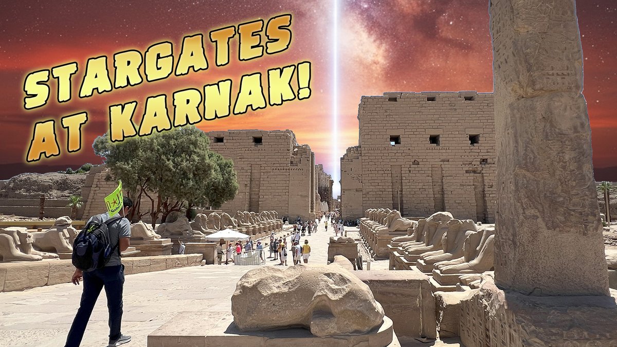 The latest Connecting the Universe... Ancient Egypt Stargate Secrets at Karnak! #ConnectedUniverse #Egypt #stargate Watch at: youtu.be/_CjHH-RRCic