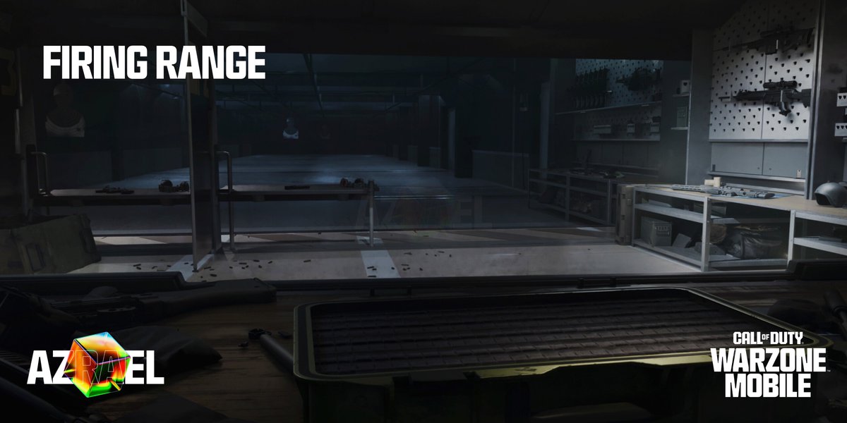 AzraelUp's tweet photo. Never-seen-before / unreleased:

Here’s your first look at the Firing Range in Warzone Mobile. 🪂🔥

It was nearly ready to launch, but the first wave of layoffs (September 2024) wiped out the project.. canceling this and many other features that were supposed to release. https://t.co/rnXW4aoq05