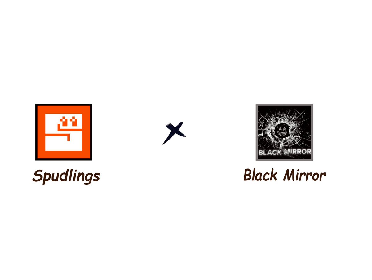 spudlingsbtc's tweet photo. Spudlings just recieved the biggest allocation of @blackmirror_xp 🎂

Get Ready in the Discord https://t.co/BLxZxOxrpd