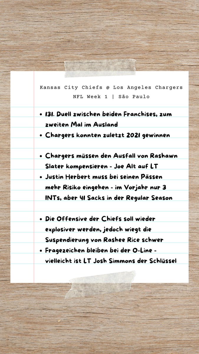 Dr. Constantin Eckner (@cc_eckner) on Twitter photo Die NFL ist wieder in São Paulo zu Gast. Der deutschsprachige Stream startet um 2 Uhr. Schaut mit <a href="/WanjaMueller/">Wanja Müller</a> und mir zusammen das Spiel zwischen Chargers und Chiefs! #KCvsLAC 
dazn.com/de-DE/fixture/… Die NFL ist wieder in São Paulo zu Gast. Der deutschsprachige Stream startet um 2 Uhr. Schaut mit <a href="/WanjaMueller/">Wanja Müller</a> und mir zusammen das Spiel zwischen Chargers und Chiefs! #KCvsLAC 
dazn.com/de-DE/fixture/…