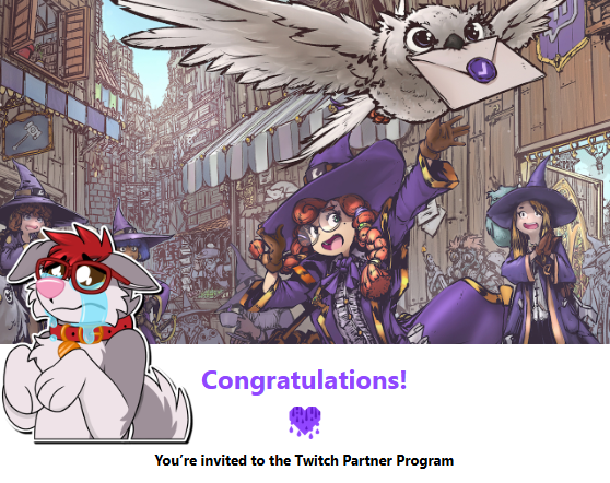 KibblesGG's tweet photo. OH MY GOD WE DID IT! WE GOT TWITCH PARTNER! THANK YOU ALL SO MUCH! I'M CRYING! THANK YOU THANK YOU THANK YOU!
#KibblesForPartner #PartnerPush https://t.co/OUVup7mvQC