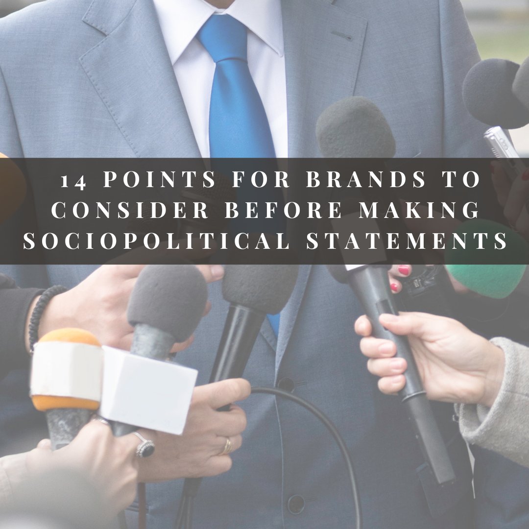 Not every well-intentioned statement lands the way a brand hopes. <a href="/Forbes/">Forbes</a> asked 14 leaders, including UPR VP Katie Jewett, to share how brands can navigate the risks and responsibilities of making sociopolitical statements: na2.hubs.ly/y0_kPj0