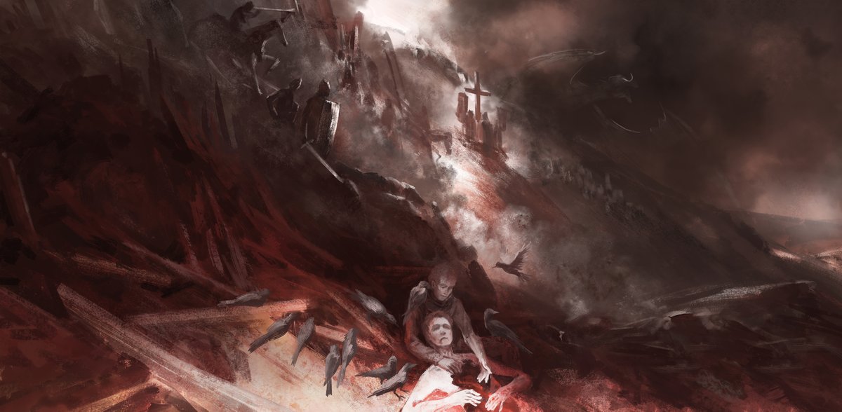 yiiiaiii12's tweet image. #fluffykcd KCDWeek Day6 Freeday
画了亨利的梦魇 
我了解到西吉斯蒙德成立了龙骑士团，所以觉得在亨利的梦魇中出现一头邪恶的龙还挺合理（？
#KCD2 #henryofskalitz