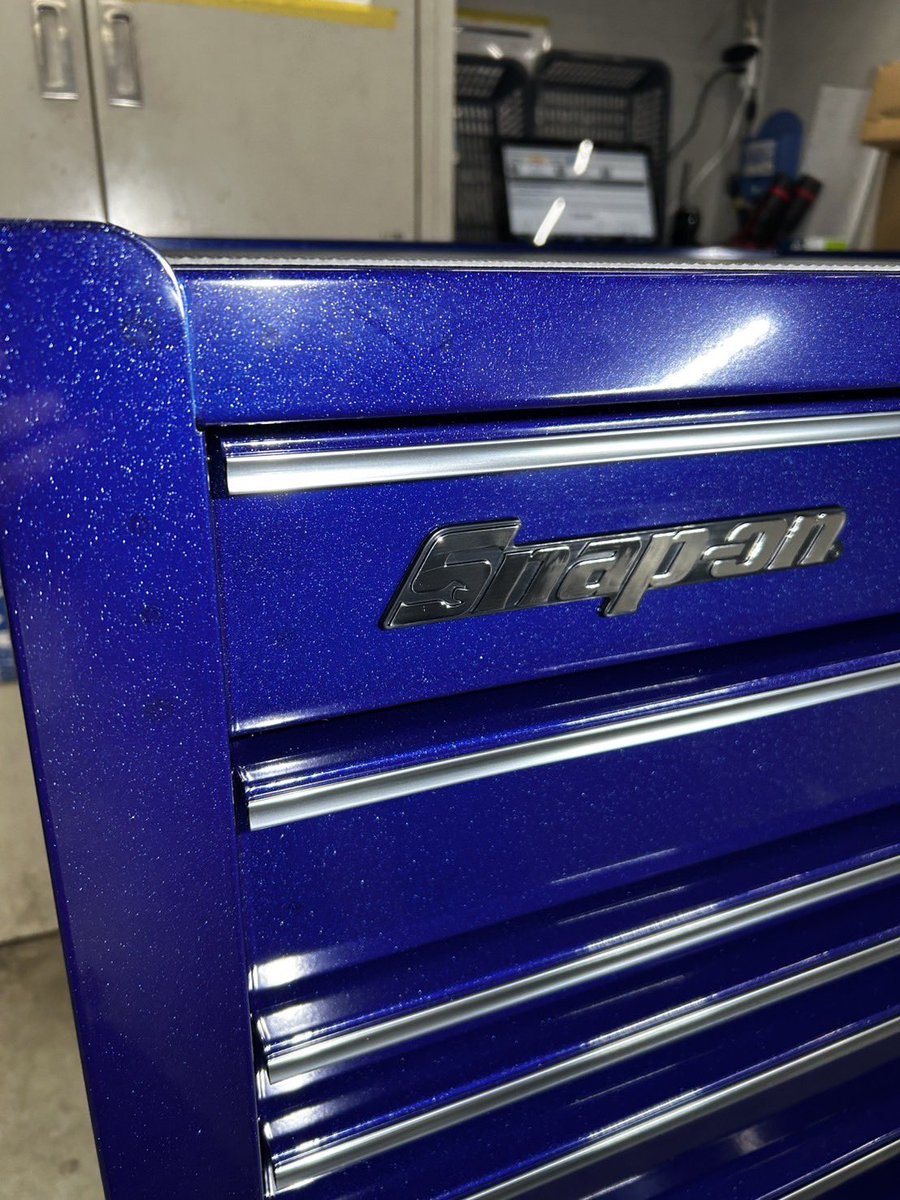 スナップオン工具箱 KRHT4008 ブルーギャラクシー お買い上げ