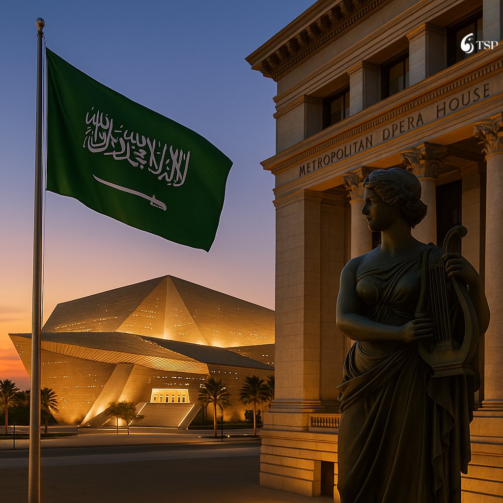 موقع "ذا فيولن تشانل" الأمريكي:

السعودية تكرّس مكانتها الثقافية عالميًا باستضافة "أوبرا المتروبوليتان" العريقة كفرقة مقيمة في دار أوبرا الدرعية الملكية ابتداءً من 2028