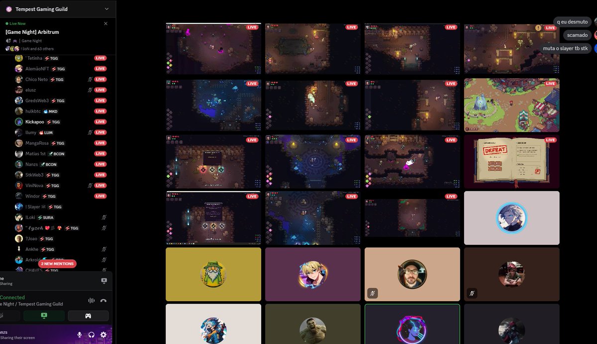 What a marathon, 8 game nights and 3 streams already! Thanks for all the support. Just 2 more days left in our public playtest!  <a href="/The_Beacon_GG/">The Beacon</a> 

Thanks for the support! 
<a href="/RavenQuestGame/">RavenQuest</a> 
<a href="/TempestGuild/">Tempest Gaming Guild</a> 
<a href="/ELREA01/">EL REA 🇦🇷</a> 
<a href="/GamingGridx/">GamingGrid 💎</a> 
@GAM3Sgg_ 
<a href="/EdenOnline_exe/">Captain Laserhawk Universe 🦅</a> 
<a href="/TheNest_DAO/">The Nest</a>