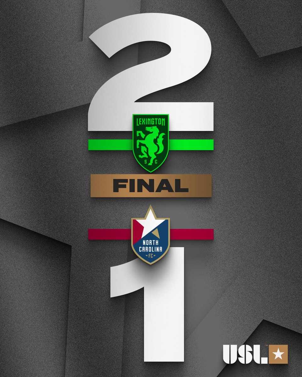 USLChampionship's tweet image. Lexington moves into the top four! 👏