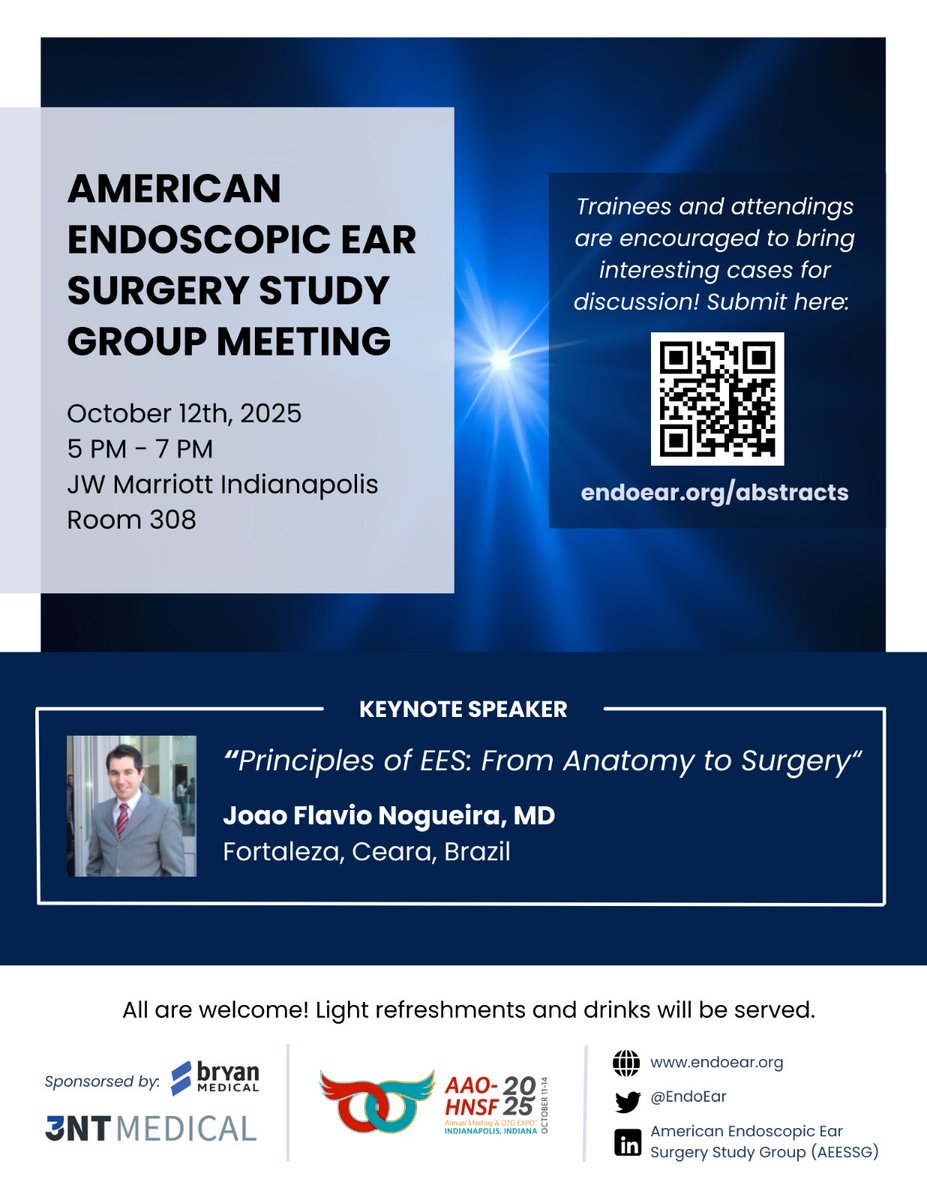 Endoscopic Ear Surgery tweet media