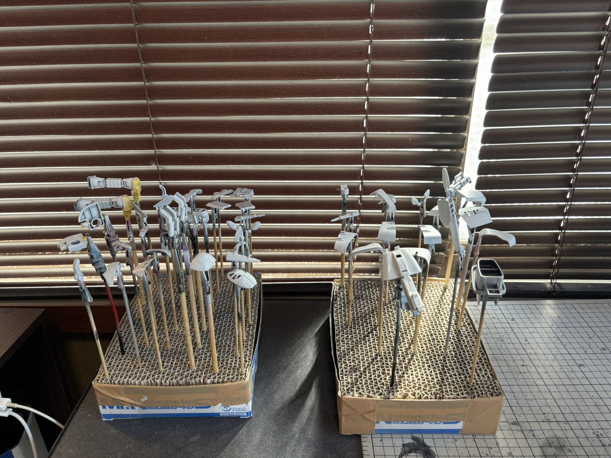 aksunflowers30's tweet image. これで一通り塗装出来たかな？

#マクロスモデラーズ
#vfg
#vb6