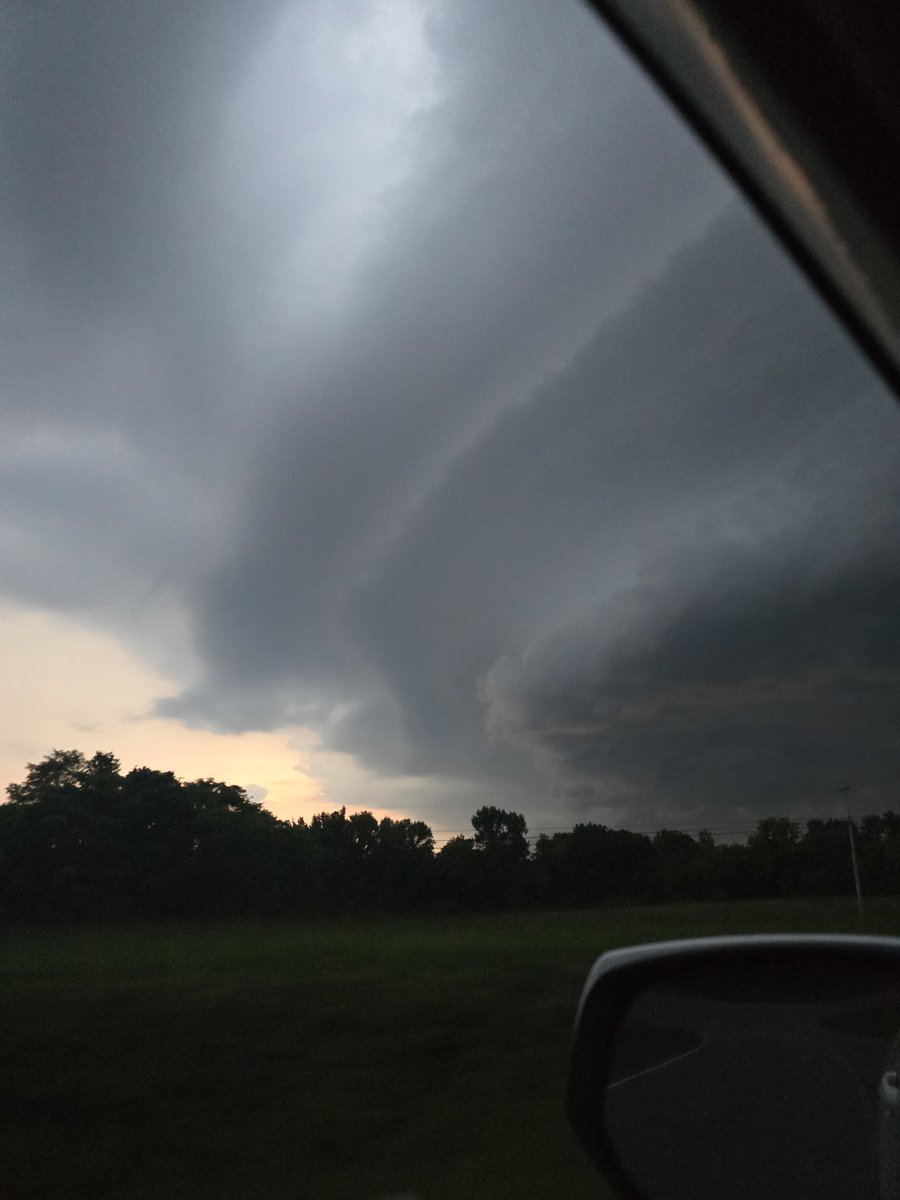 Nice view of the approaching OFB from Old Columbia Rd.