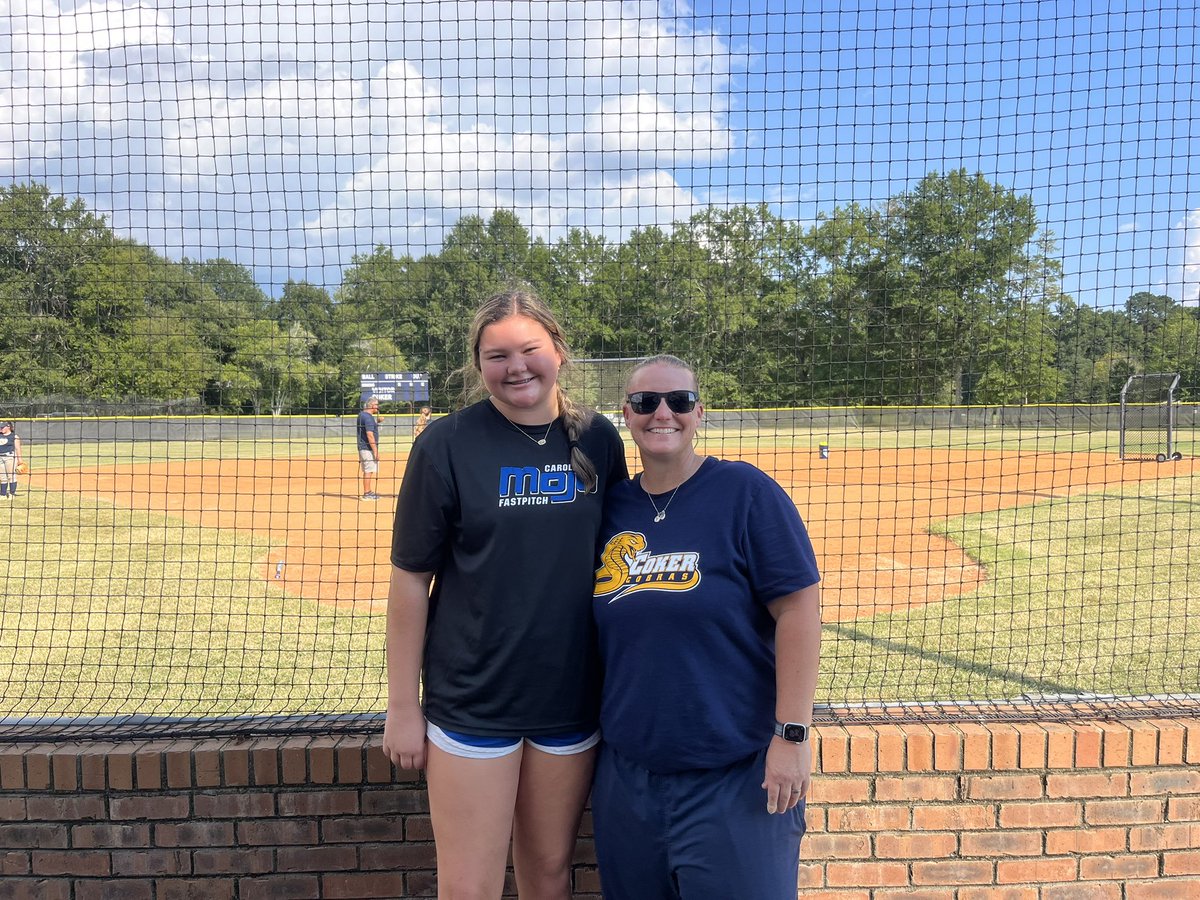 Addie Maynor (@addiemaynor) on Twitter photo Thank you Coach Bennett for showing me around Coker today! I had so much fun learning about the campus and the softball environment. I can’t wait to be back! <a href="/cokersball/">Coker Softball</a> <a href="/AirportSoftball/">Airport Softball</a> <a href="/mojofastpitch1/">carolina Mojo fastpitch</a> Thank you Coach Bennett for showing me around Coker today! I had so much fun learning about the campus and the softball environment. I can’t wait to be back! <a href="/cokersball/">Coker Softball</a> <a href="/AirportSoftball/">Airport Softball</a> <a href="/mojofastpitch1/">carolina Mojo fastpitch</a>