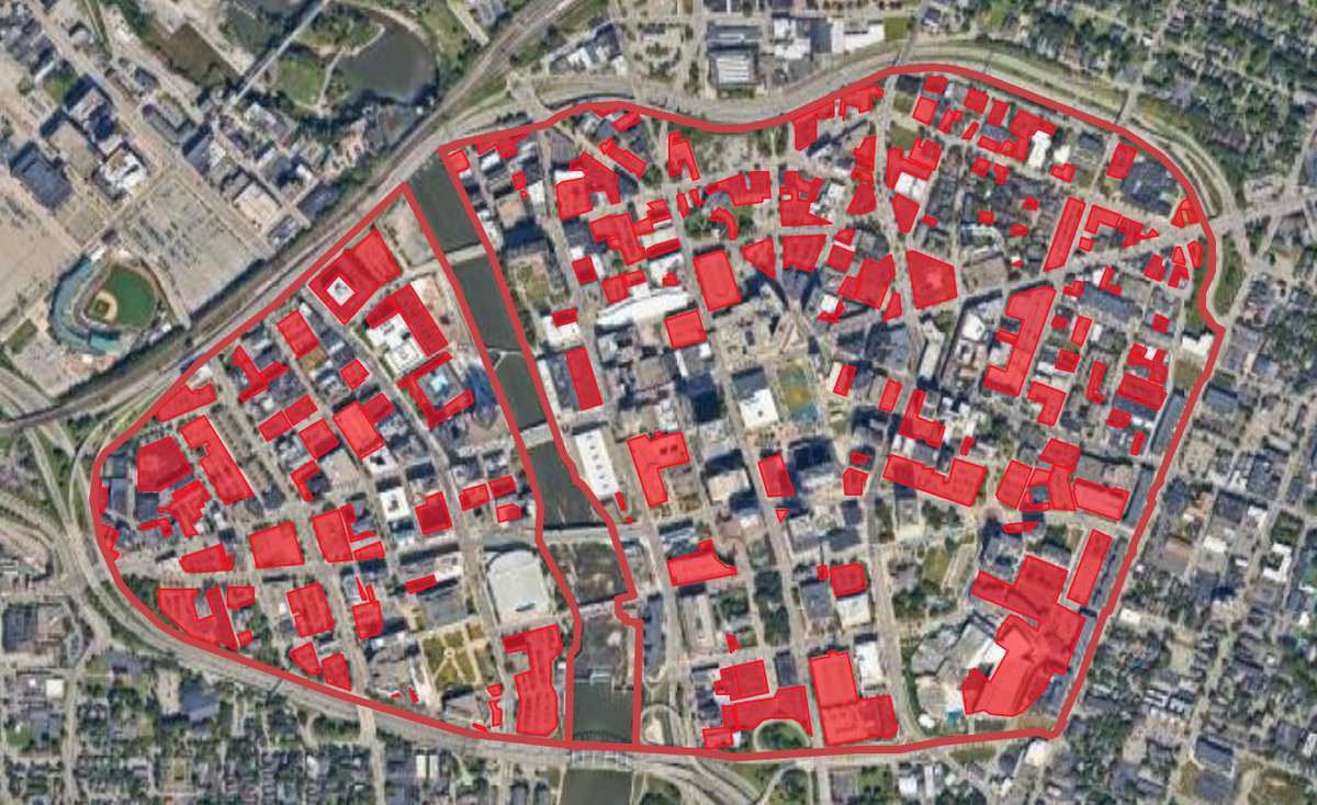 Just a friendly reminder that 28% of downtown Rochester is off-street parking. This is marginally reduced by the new Center City Courtyard on W. Main. But the fact remains that there is more than enough parking... what downtown needs is in-fill development to generate density.