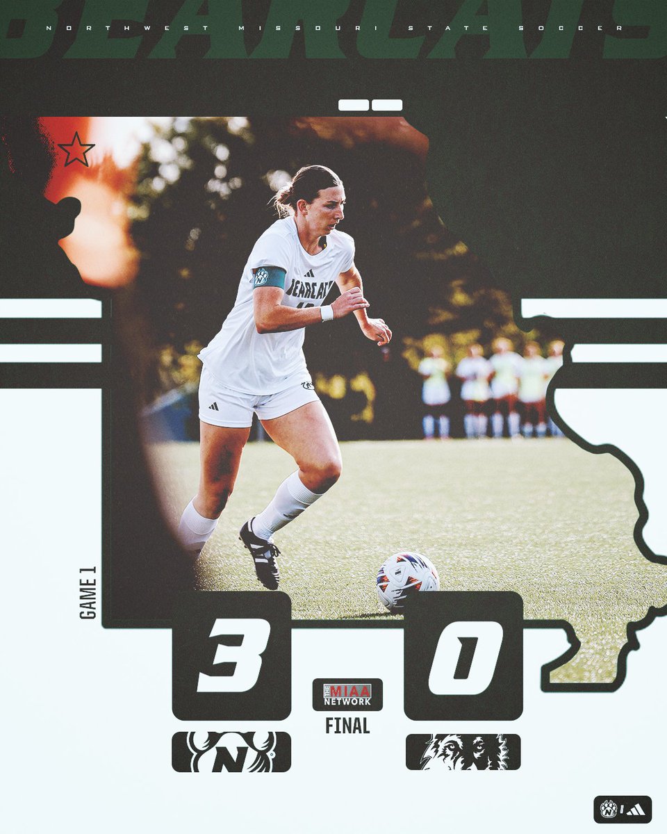 NWBearcatSOC's tweet photo. Opening Day 𝗦𝗛𝗨𝗧𝗢𝗨𝗧‼️ 

🥅Makenna West - 25th minute 
🥅Sadie Lilienthal - 61st minute
🥅Margaret Madden - 88th minute  

#OABAAB https://t.co/edy6Ribbum