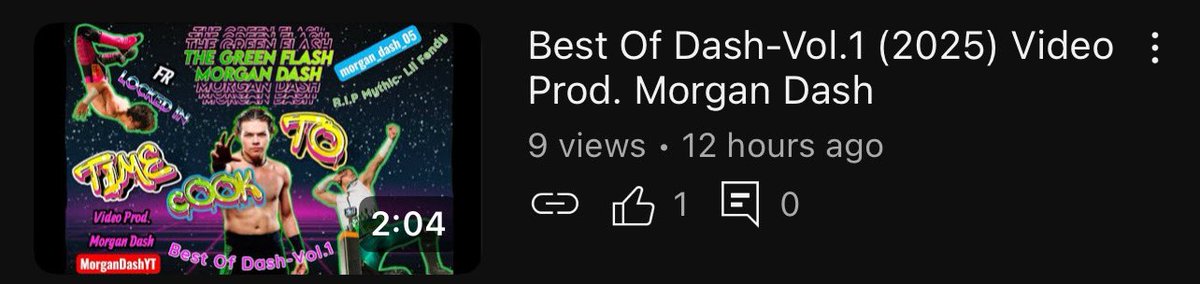 my patreon members got this early 

don’t miss out when the next vid drops on patreon first!

#prowrestling #morgandash #thegreenflash