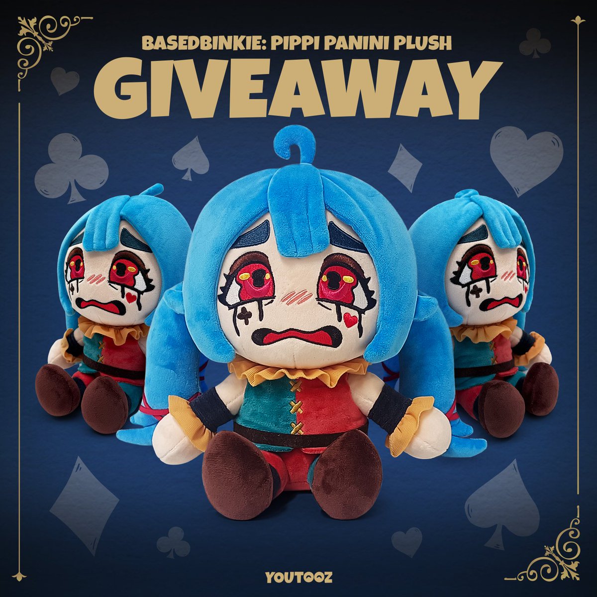 SUPER FUNNY GIVEAWAY!

Comment &amp; follow <a href="/youtooz/">youtooz</a> for a chance to win a hot fresh Pippi Panini Plushie dropping on September 9th. We'll pick a few winners from the comments