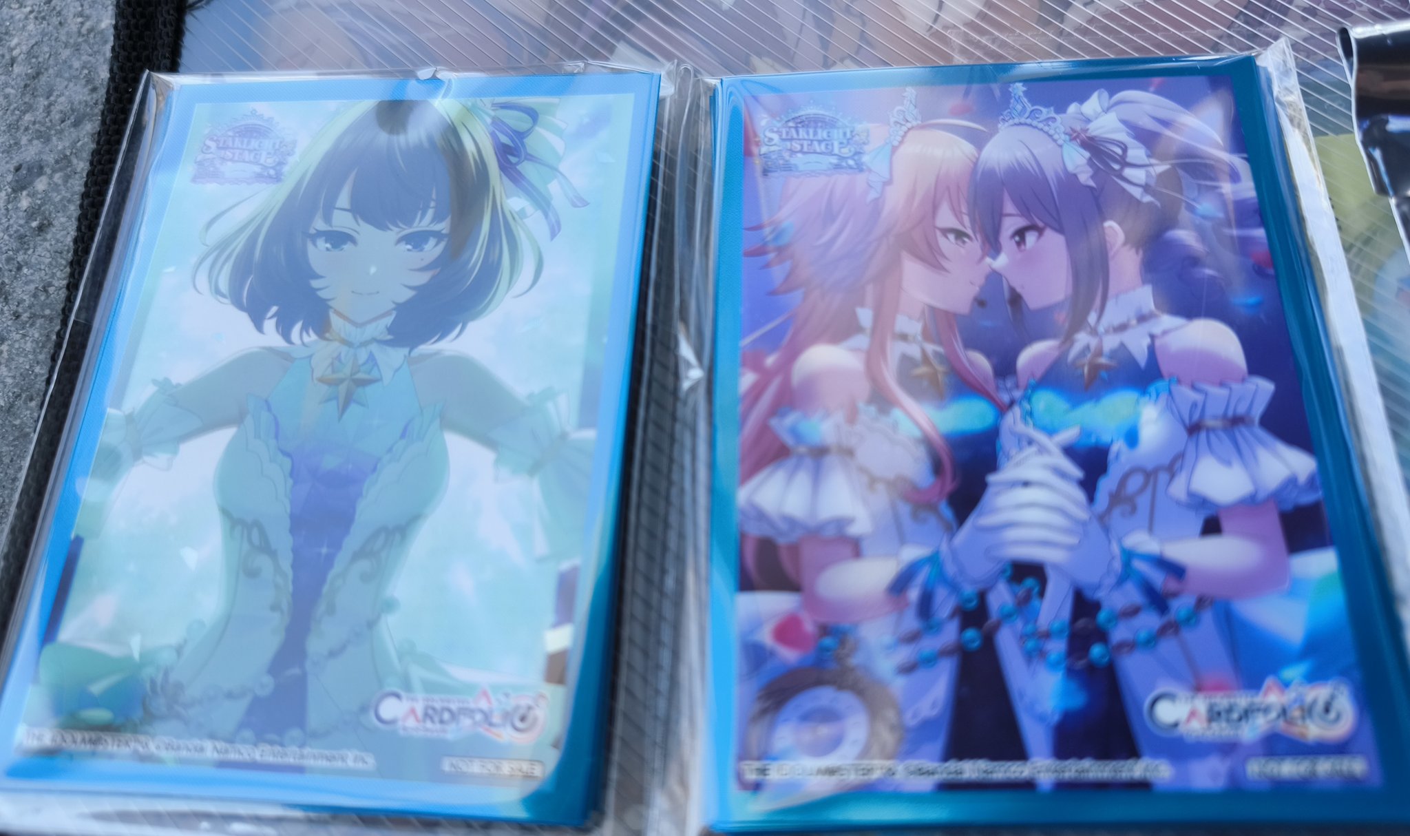 神崎蘭子 二宮飛鳥 カードフォリオ MR ダークイルミネイト デレマス