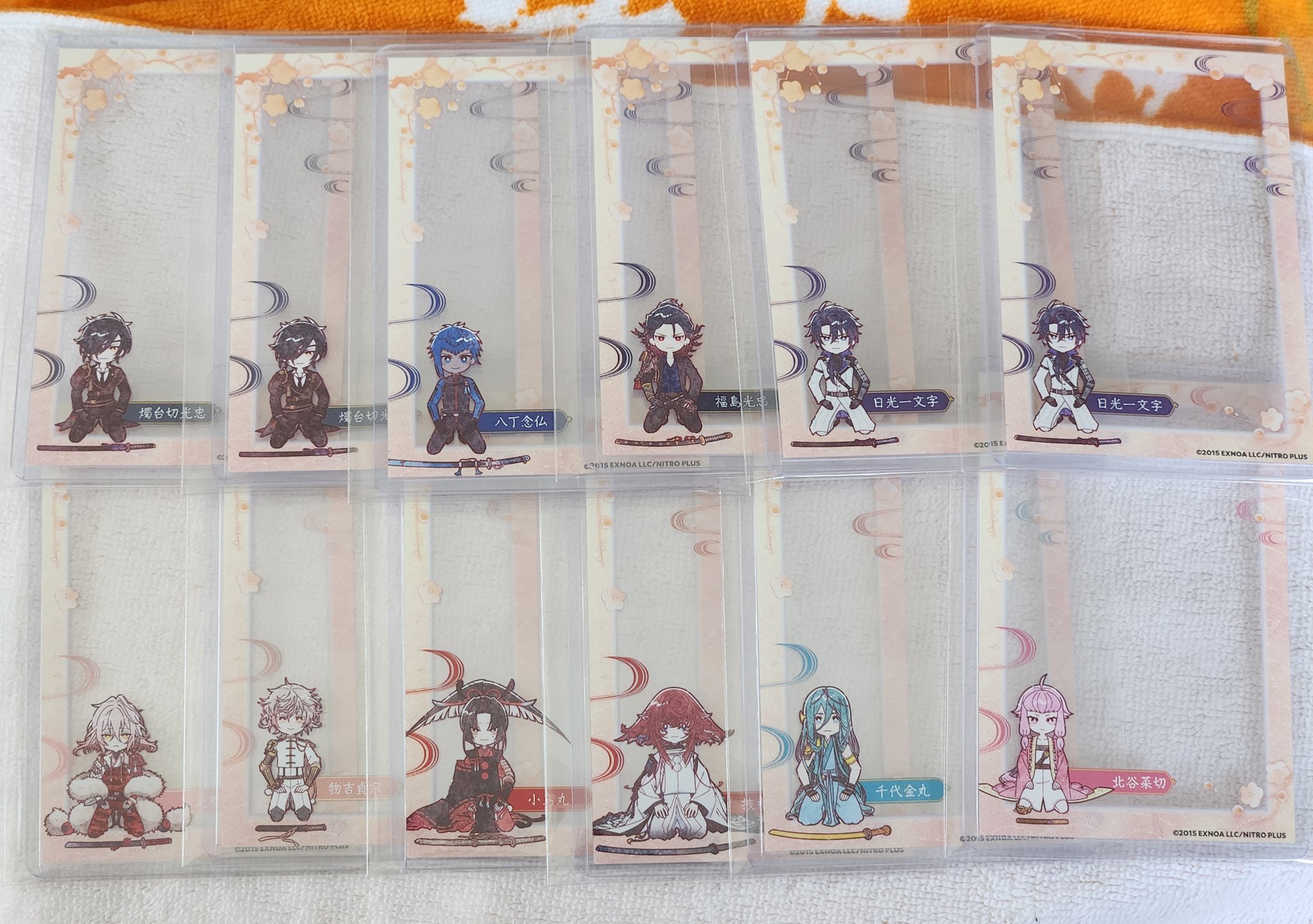 刀剣乱舞 山姥切国広 山姥切長義 硬化ケース アニカフェ 刀剣乱舞アニメイトカフェアニカフェ硬化ケース山姥切長義