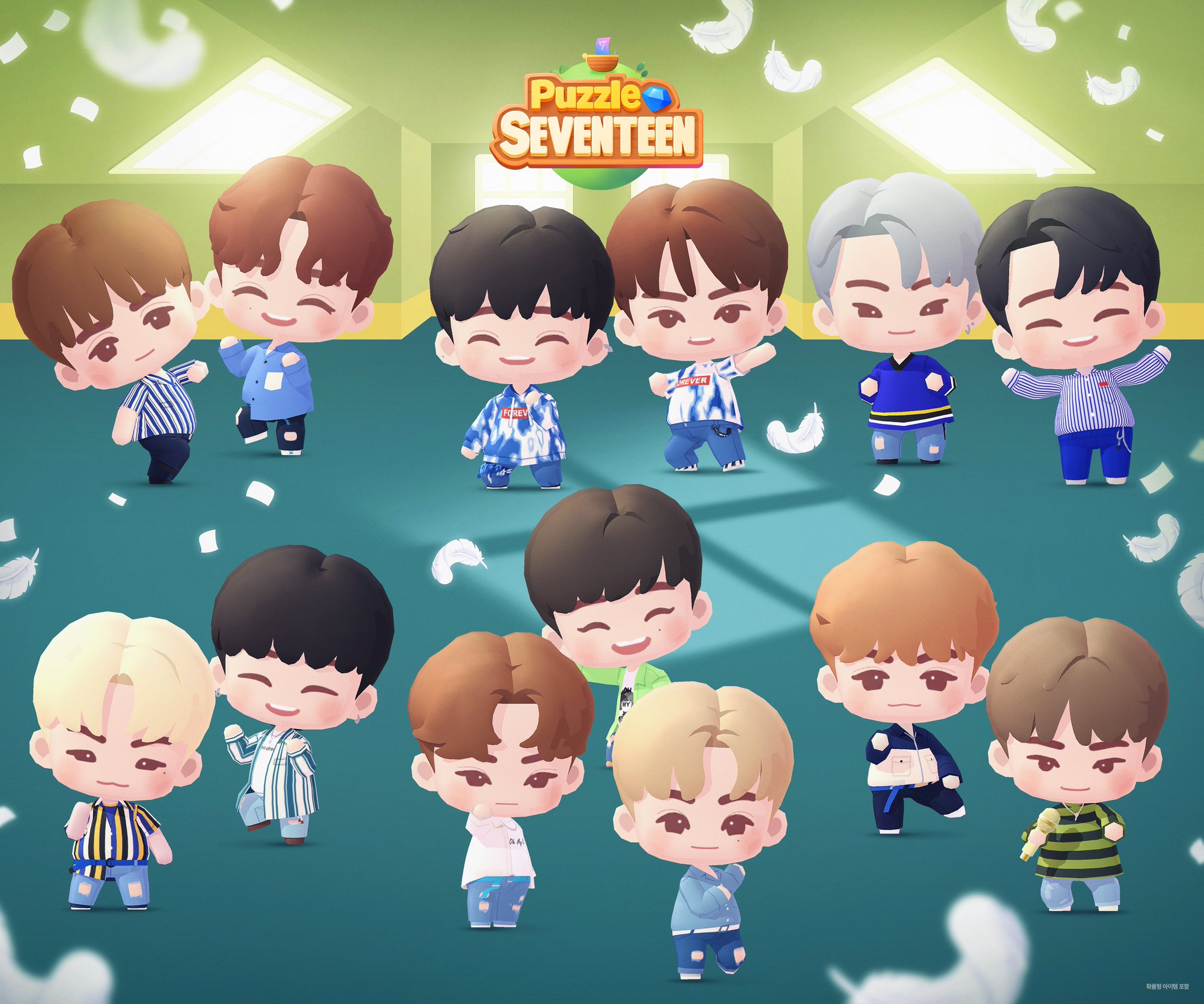 日本公式】パズルSEVENTEEN🌈 on X: 