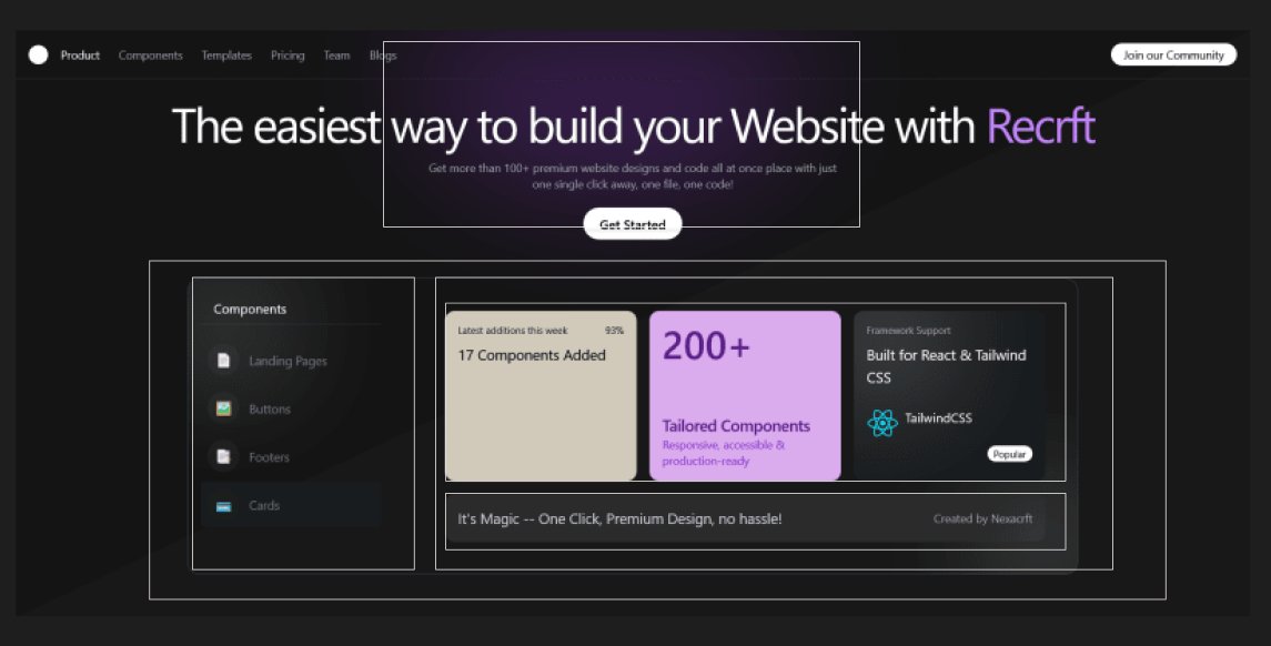 Day 1 of teaching you my approach to cloning any design/image into React + Tailwind components. Let’s start simple:

Step 1 – Page Wrapper + Purple Glow
Wrap the page in:
 relative flex flex-col min-h-screen bg-[#080808] text-white overflow-hidden
This sets the dark base +