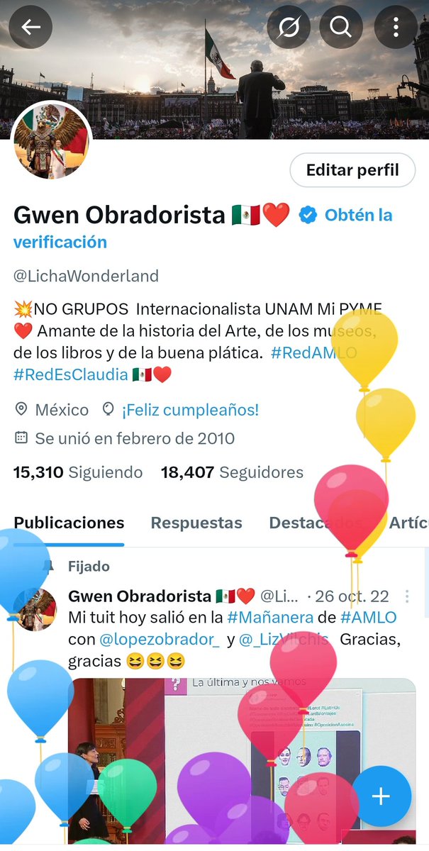 Gwen Obradorista 🇲🇽❤️ tweet media