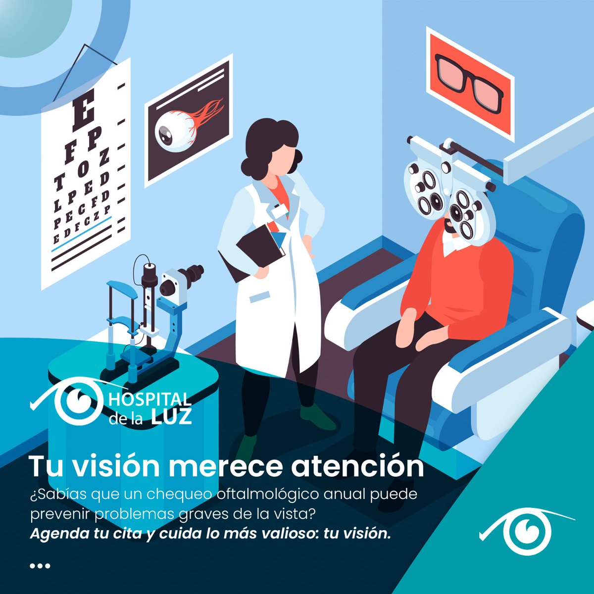 Agenda tu cita y cuida lo más valioso: tu visión.

hospitalariopro.com/hluz