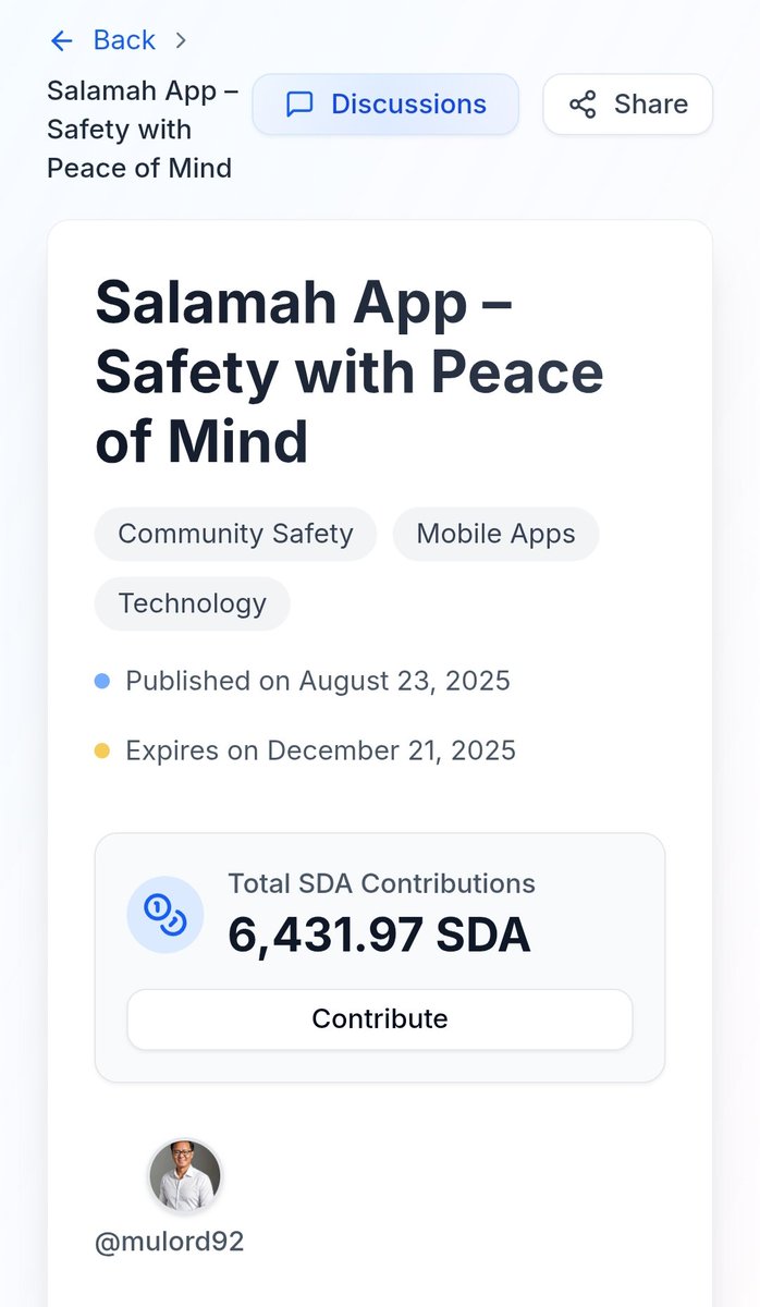 missanjofficial's tweet photo. Salamah: Where community, safety, and Islamic values come together in a smart locator app. 🤲📲

Contribute here👉 https://t.co/C5KTf9KEBs

#StaySalamah #SafeWithSalamah
#HalalLocator @Sdamarketonline @sidrachain @mulord92 https://t.co/qHzpjGUz9S