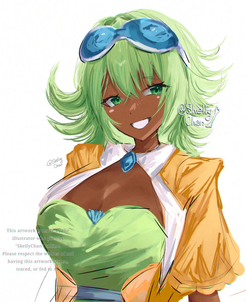 SkellyChanTweet's tweet photo. 💙💚💙💚💙 #GUMI https://t.co/SKbZyplooU