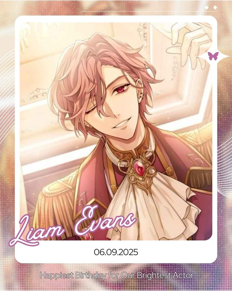 Hari ini adalah hari spesial untuk <a href="/betelgeuseliam/">𖤓 𝐋𝐢𝐚𝐦 𝐄𝐯𝐚𝐧𝐬</a> 

"ℍ𝕒𝕡𝕡𝕪 𝔹𝕚𝕣𝕥𝕙𝕕𝕒𝕪, 𝕃𝕚𝕒𝕞 𝔼𝕧𝕒𝕟𝕤."