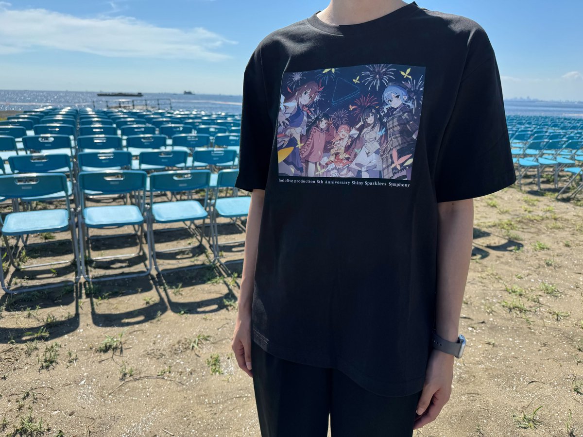🎆#ホロ花火 グッズ情報🎆 本日は大変天候も良く強い日差しが差し込ん