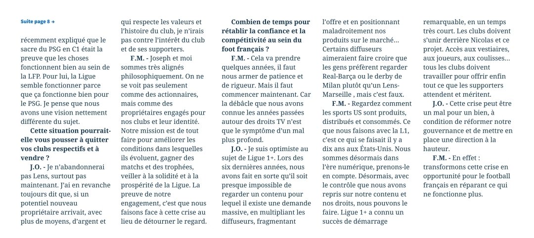 France McCourt dans le Figaro 🗞🗞.
#TeamOM #OM