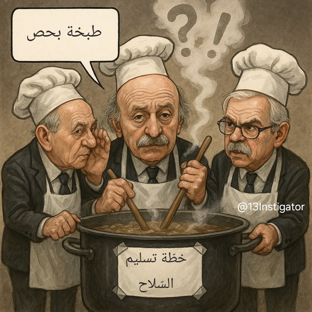 عملنا خطة سريّة، وقد ما سرية، لا لي عملا، ولا لي رح يطبقا عارفين شو هيّ
#نواف_سلام #نبيه_بري #وليد_جنبلاط