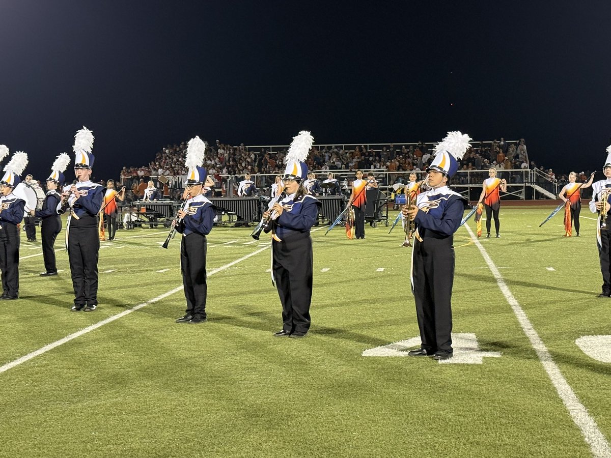 Frederick High School Bands (@frederickbands) on Twitter photo First Friday Night performance in the bag. First Friday Night performance in the bag.