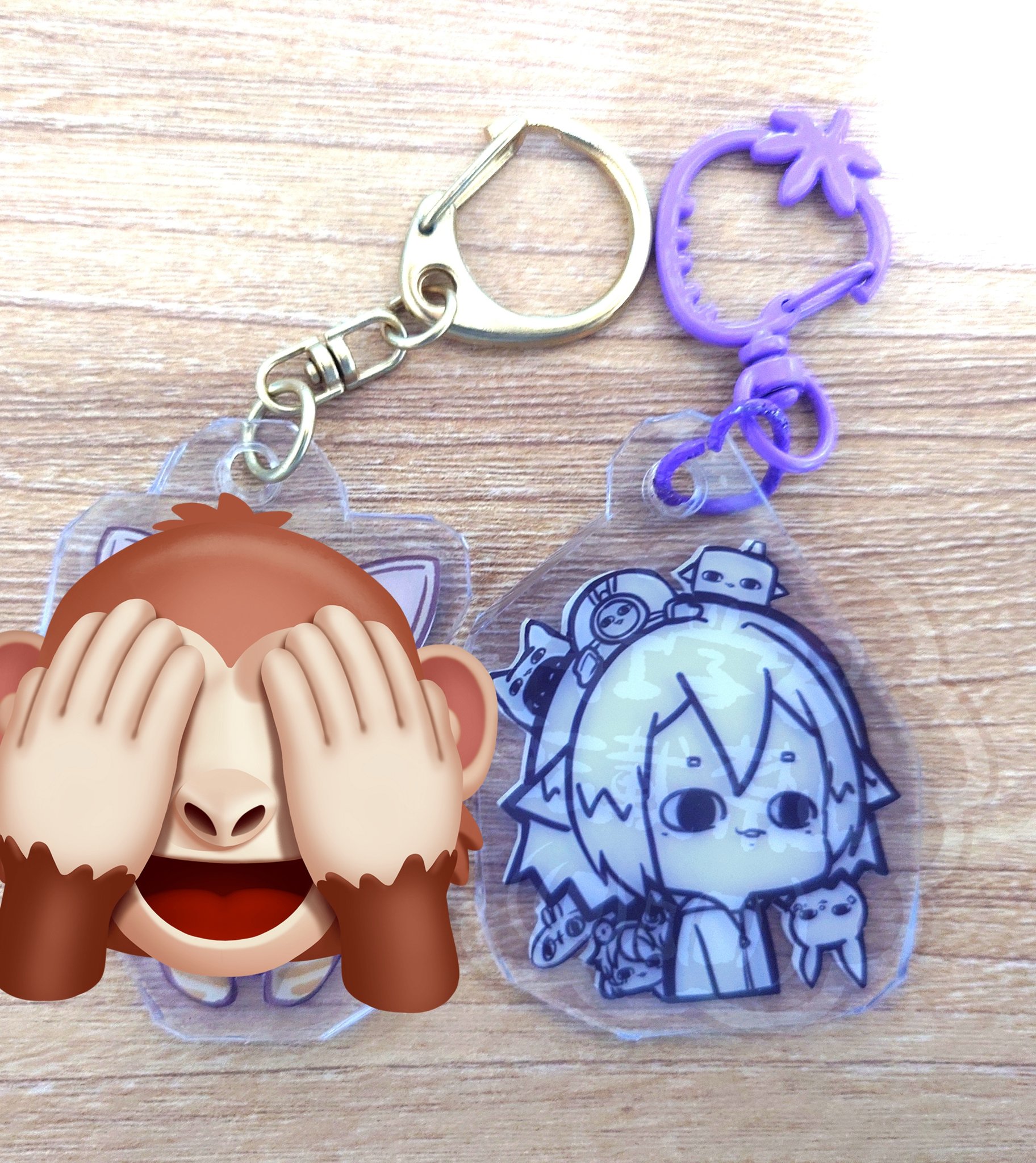n様 羽雲ろこ推しT アクキー ダメになったうんたねこ / 👶びくたろ🍼 ( untaneko )のアクリル