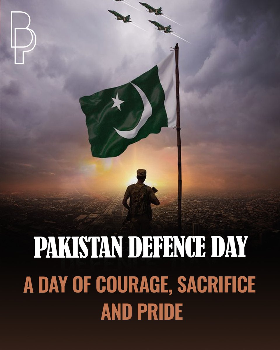 BalochPulse's tweet photo. On this Defence Day, Balochistan Pulse salutes the brave sons of the soil — your courage writes the story of our freedom, your sacrifice fuels the spirit of our nation. Pakistan Zindabad!

#DefenceDay #6September #PakistanZindabad https://t.co/mYuAOMvQrA
