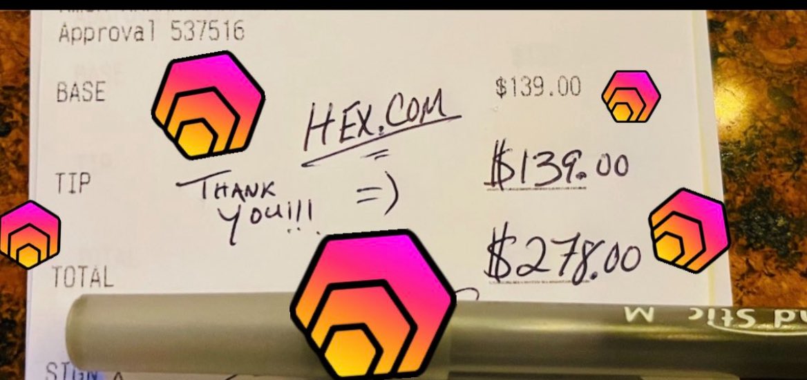 HEXkong's tweet image. The best kind of #HEXflex 🎩