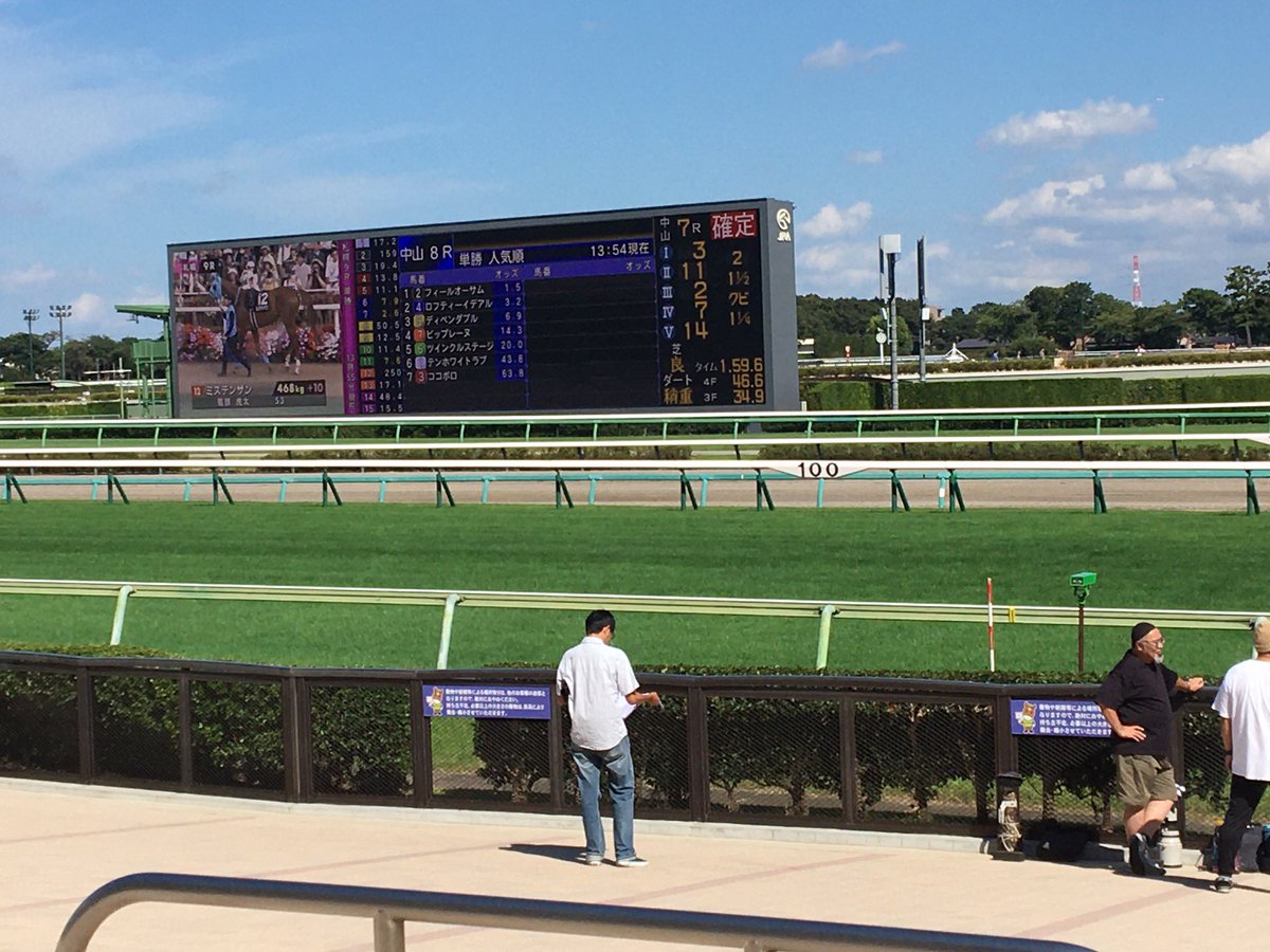 spitz1221cw's tweet photo. 仕事中断して中山競馬場に来てしまった！

久しぶりに来たけど人混みがヤバい(^◇^;)

ビール飲みたいのに行列に絶望してる(*´Д｀*) https://t.co/JRALgQOOwI