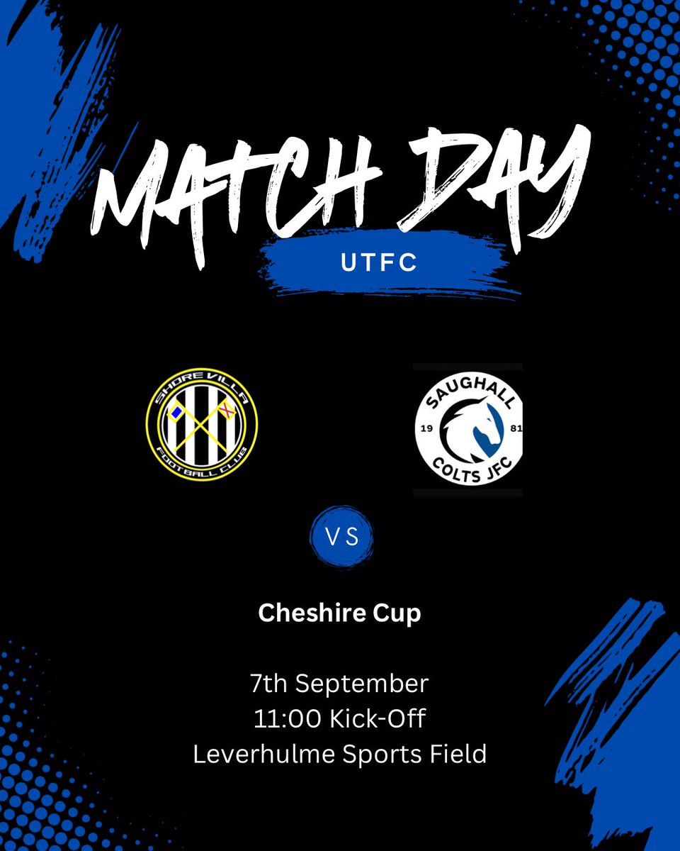 Saughall_Colts's tweet image. Cheshire Cup Week, UTFC😎