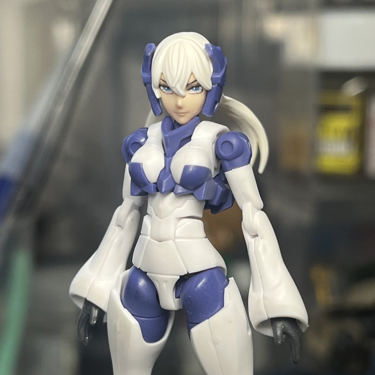 白の女王、塗りました
#ヘキサギア