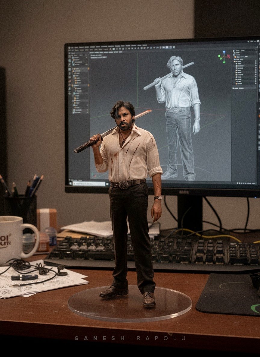 Ganeshrapolu3's tweet image. #Pspk #OG @PawanKalyan @MusicThaman @Sujeethsign #OjasGambheera 🔥🔥