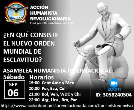 humanistaAUR's tweet photo. COMO SERA LA NUEVA ESCLAVITUD???
📍Ingresa zoom: https://t.co/V2AnQWrK41 https://t.co/X8fkvCcb75