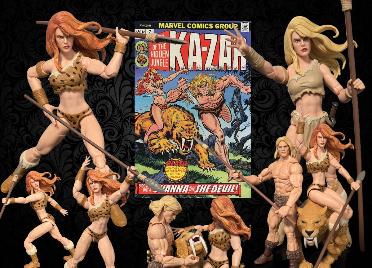 XmenFanRicardo's tweet photo. #Shanna is the 125th #Xmen #XmenHeroes to be added to my collection. I customized her to look like her original appearance in the comics!
#SavageLand #Xmen #Hasbro #HasbroPulse #MarvelLegends #XmenToys #ActionFigures #XmenPhotos #XmenCustoms #Marvel @DanYunIsTrying https://t.co/iSkZRsj959