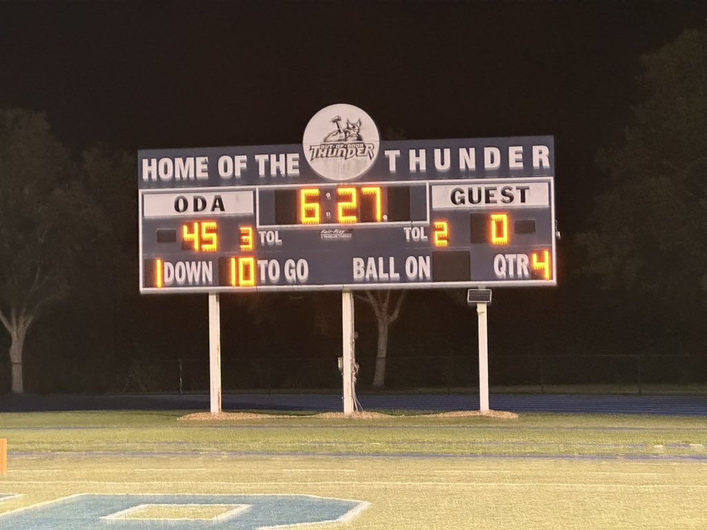 Heads of School Cup Final 🏆 
ODA 45 vs St. Stephen’s Episcopal 0

<a href="/SSAAFootball/">SSAA Football</a> <a href="/htpreps/">Herald-Tribune sports</a> 
<a href="/JamesHill_News/">James P. Hill</a> <a href="/FlaHSFootball/">FloridaHSFootball.com</a> 
<a href="/dfernsports/">doug fernandes</a> <a href="/oda_athletics/">oda_athletics</a> <a href="/Andy_Villamarzo/">Andy Villamarzo</a> <a href="/coachHollway/">Rob Hollway</a> 
<a href="/CenFLAPreps/">Central Florida Preps</a> <a href="/Coach_JMedeiros/">Josh Medeiros</a>